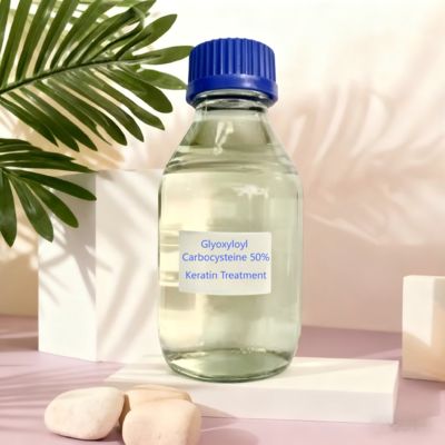 جلايوكسيل كاربوسيستين 50% أصفر إلى كهرماني فاتح CAS 1268868-51-4 علاج الكيراتين