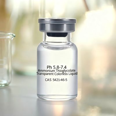 Ph 5.8-7.4 ثيوجليكولات الأمونيوم سائل شفاف عديم اللون CAS 5421-46-5