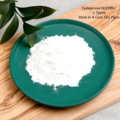 نقطة انصهار 95-98 درجة مئوية، درجة حموضة 3.0-5.0، رقم CAS 156-57-0، سيستامين هيدروكلوريد للاستخدام الصناعي