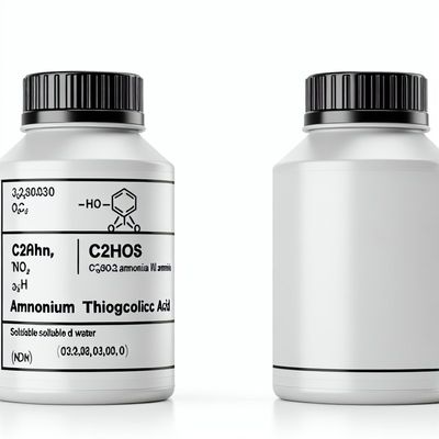 C2H6N2O2S ثيوجليكولات D الأمونيوم رائحة ثيول خفيفة قابلة للذوبان في الماء
